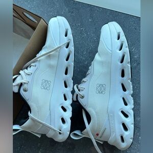 Loewe White and Black Athletic Shoes-on loewe